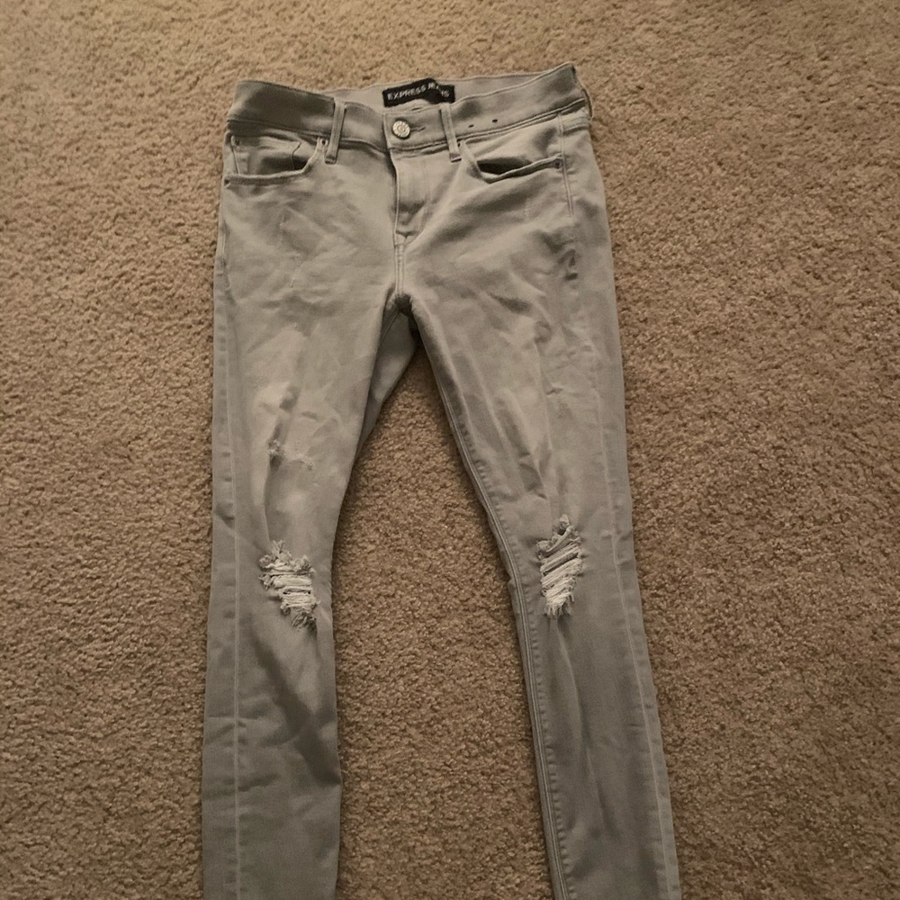 express ripped jeans